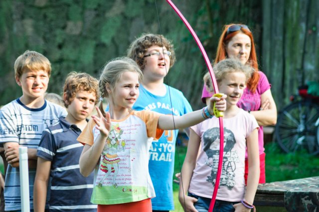 Wycieczka szkolna - Sportowa Osada czerwiec 2012